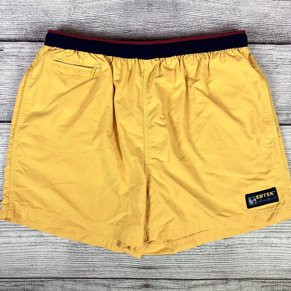 Vintage 1990s Eddie Bauer EBTEK Swim Trunks